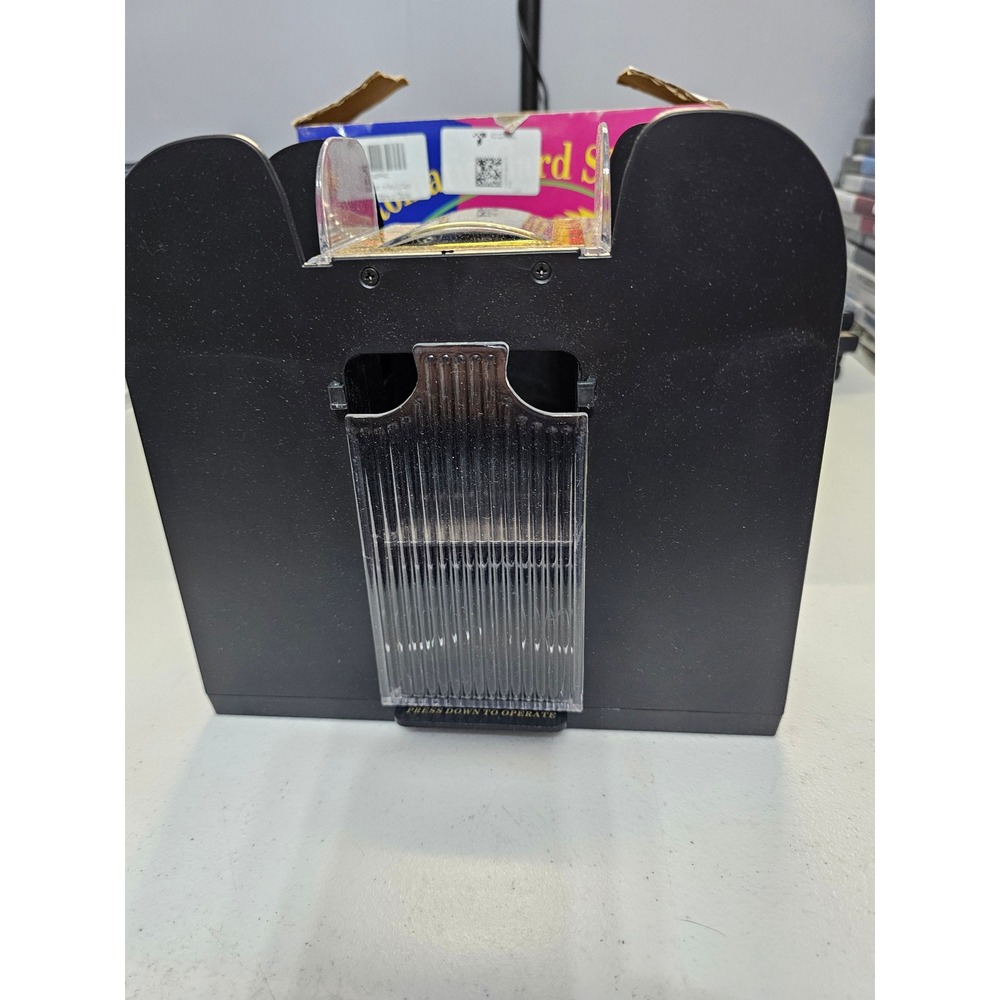Automatic Card Shuffler 6 Decks Battery Operated Shuffles Cards In Seconds